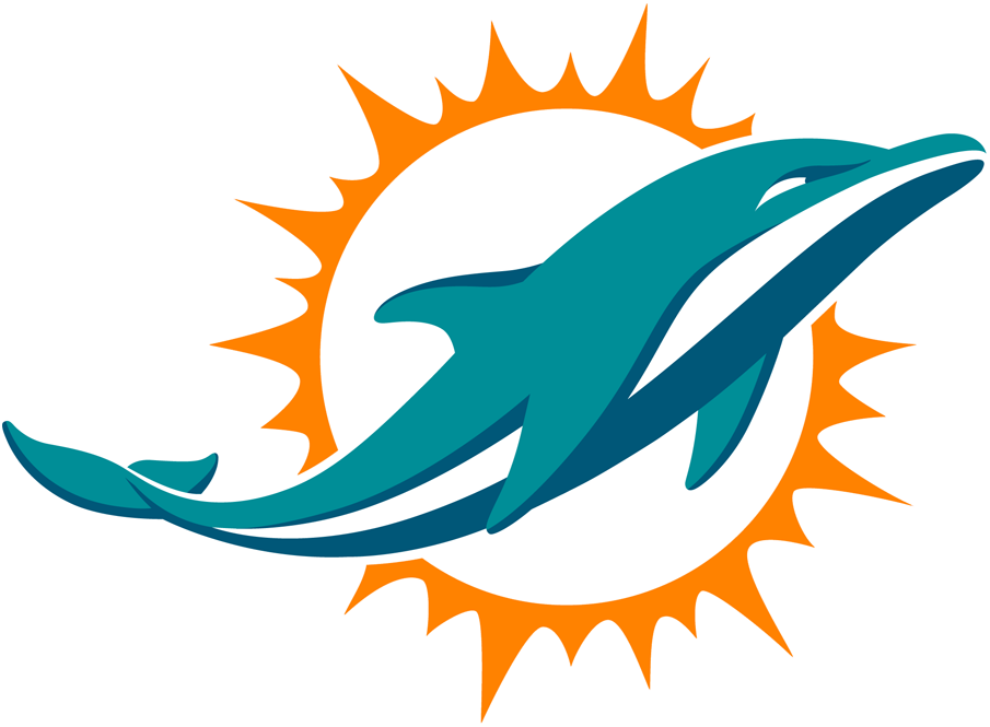 Miami Dolphins 2013-2017 Primary Logo iron on paper